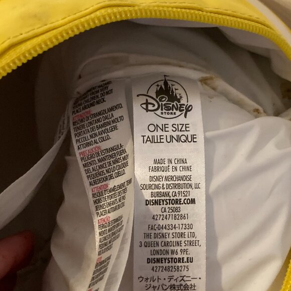 Disney Store Cooler Bag Mickey Mouse Lemon Wedge Large Summer Fun 20" Wide - Picture 6 of 15